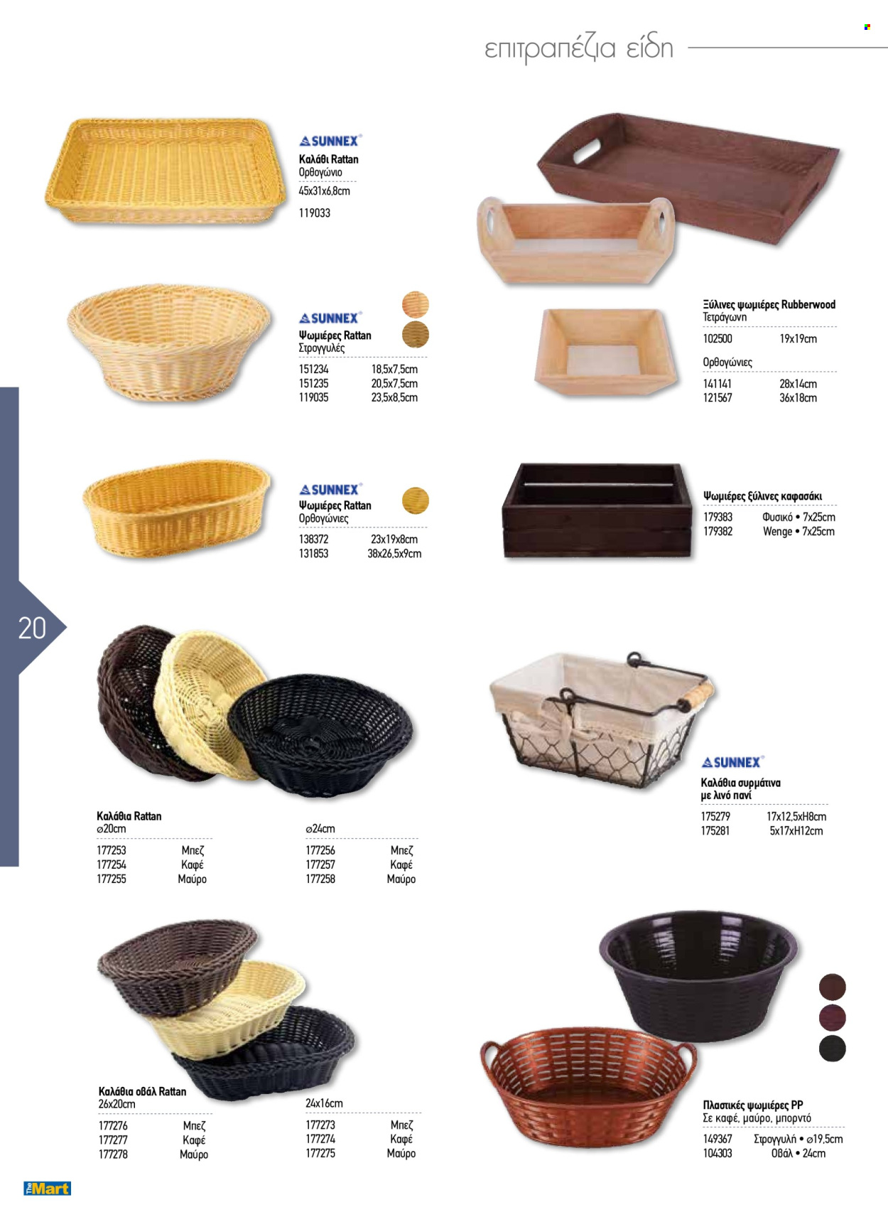 Φυλλάδιο The Mart. Σελίδα 20.
