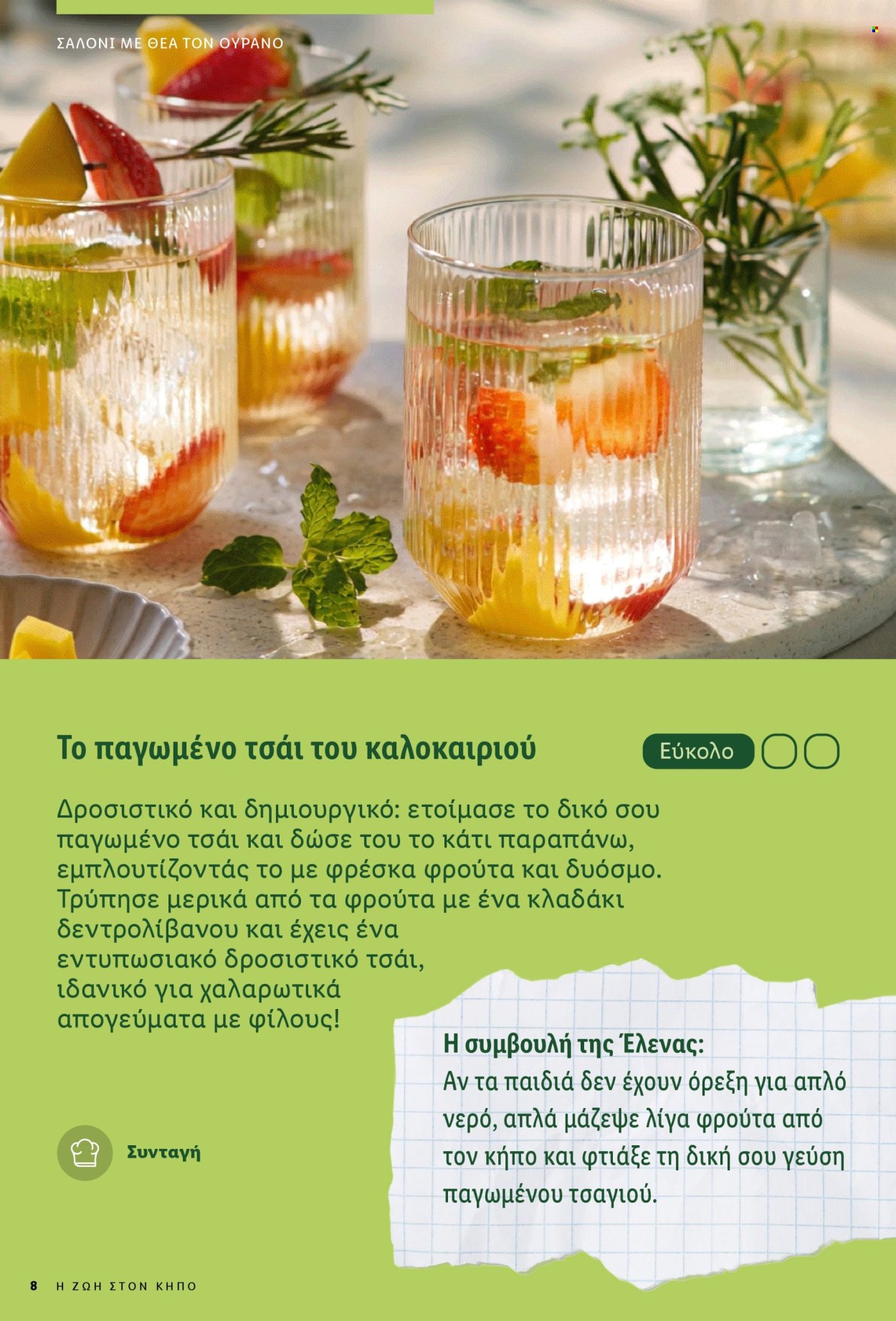 Φυλλάδιο Lidl. Σελίδα 8.