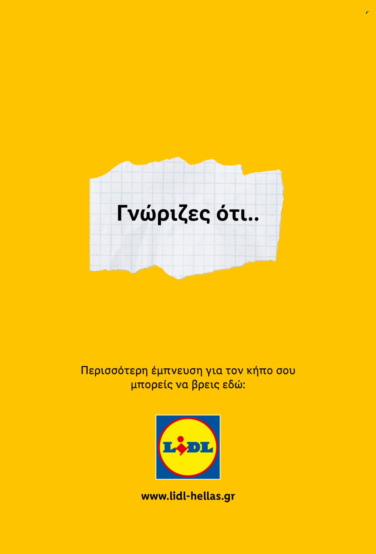 Φυλλάδιο Lidl. Σελίδα 25.